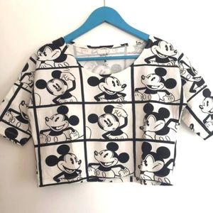 Disney Mickey crop top